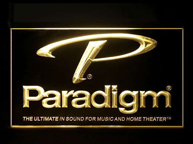 Paradigm Speakers LED Sign